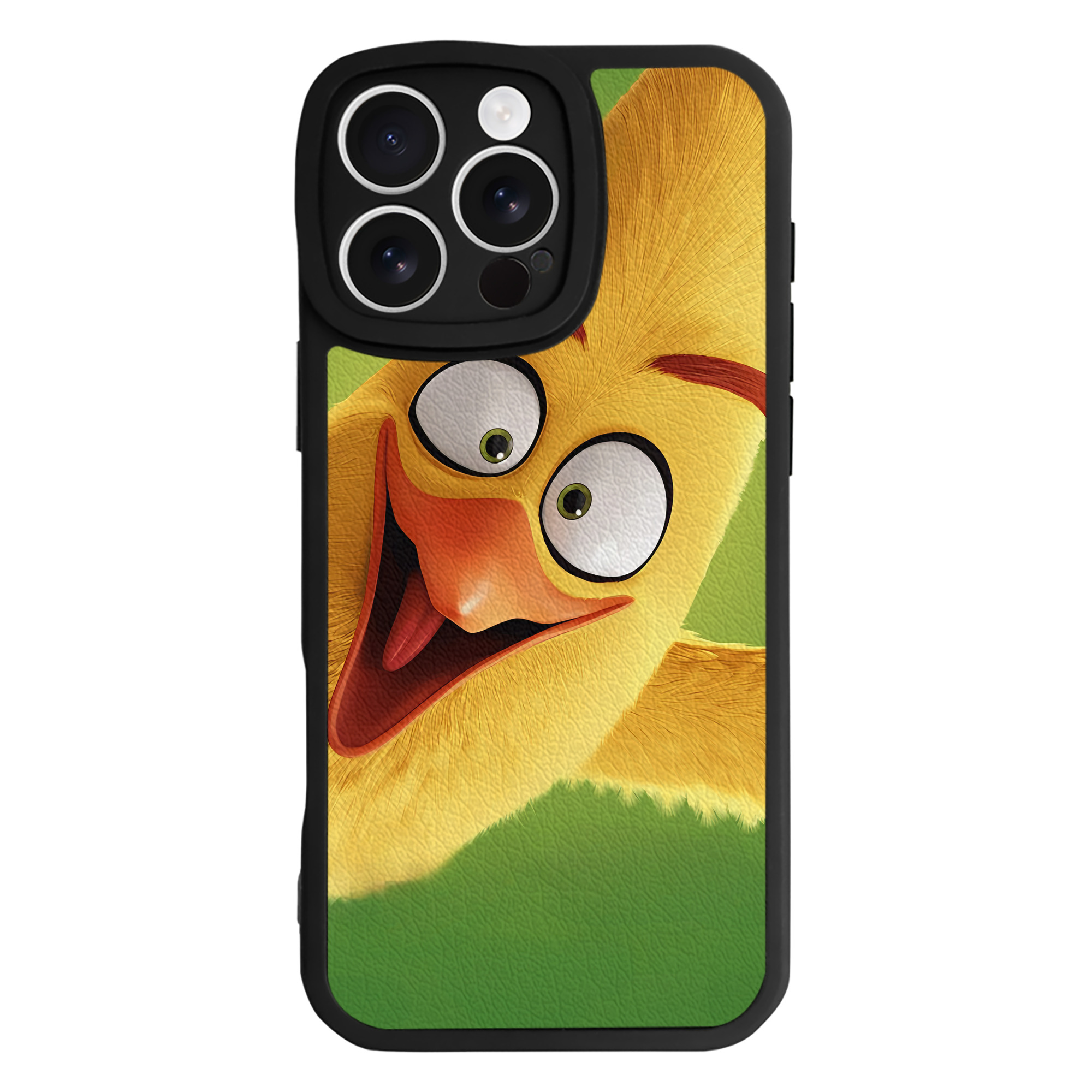 （画像用） Angry Birds アングリーバード 【iPhone 16シリーズ対応】シリコンスマホケース（レザー調） 材質：シリコン